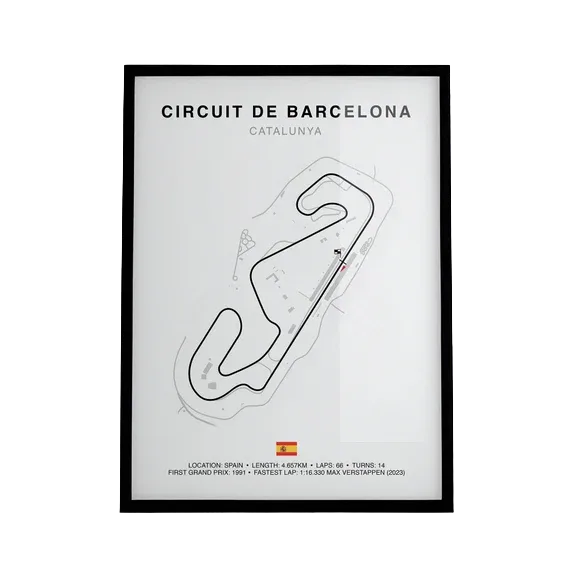 Framed Circuit Poster