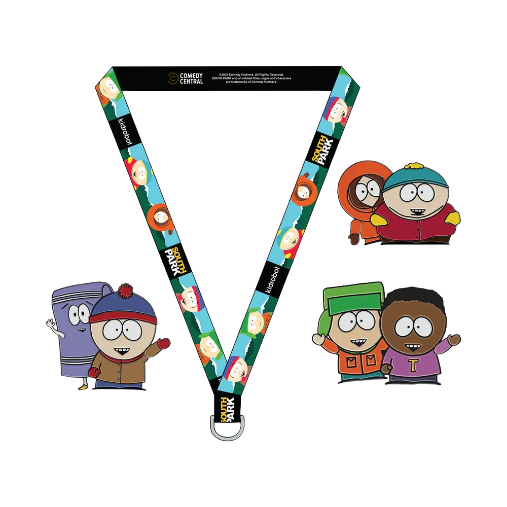 Enamel Pin & Lanyard Set