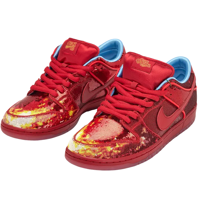 Nike SB Dunk Low The Wizard of Oz Ruby Red Slipper (Golden Ticket)