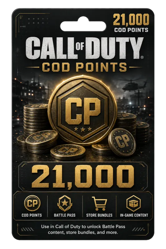 21,000 Call of Duty Points