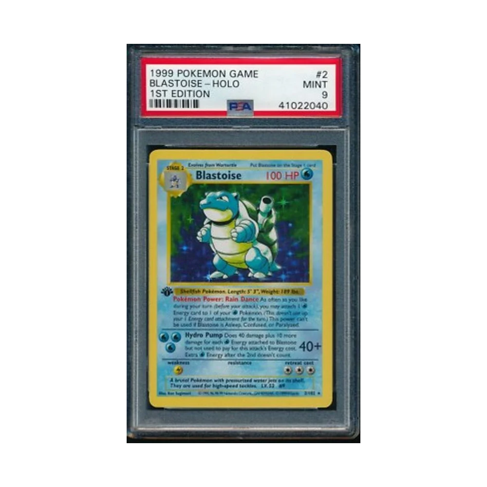 Base Set Blastoise PSA 9