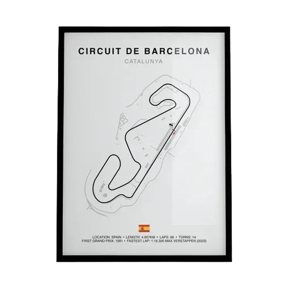 Framed Circuit Poster