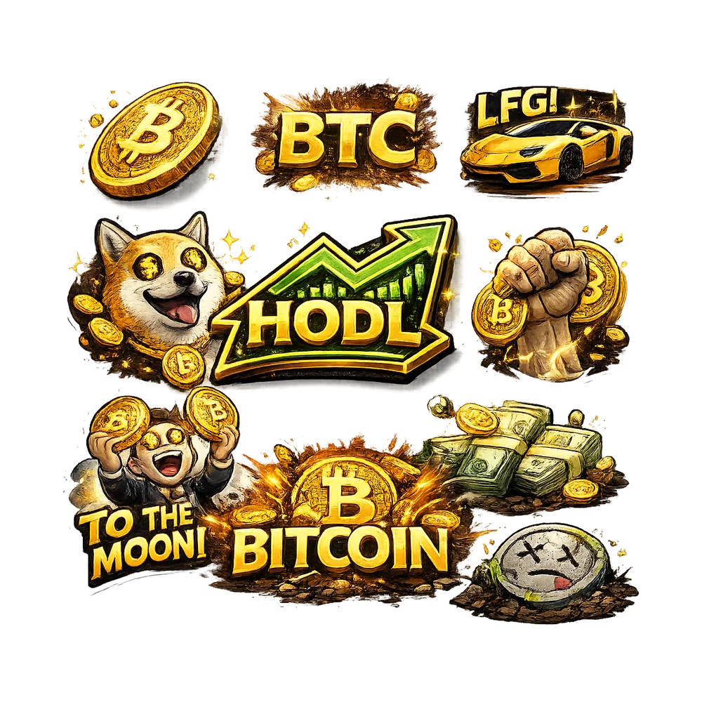 Bitcoin Sticker Pack