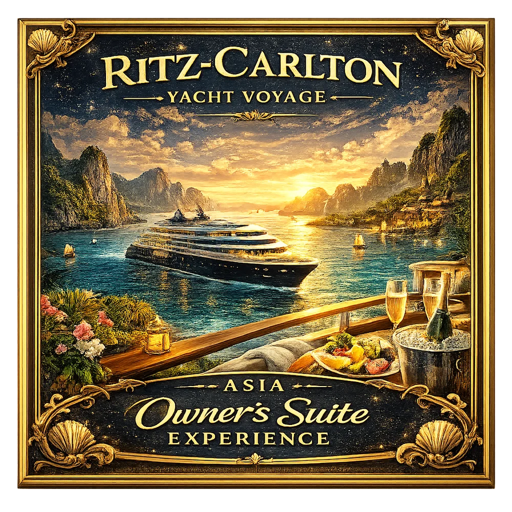 Ritz-Carlton Yacht Voyage · Asia Owner's Suite Experience