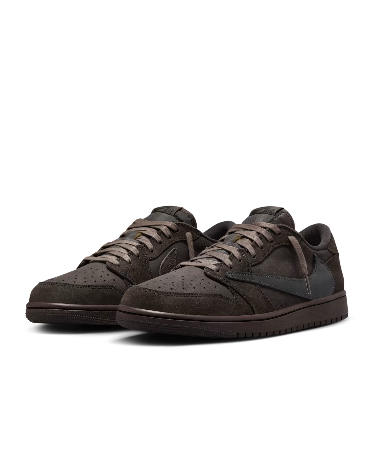 Travis Scott x Air Jordan 1 Low Velvet Brown